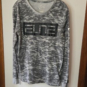 Nike Gray Dri-FIT Athletic Tee